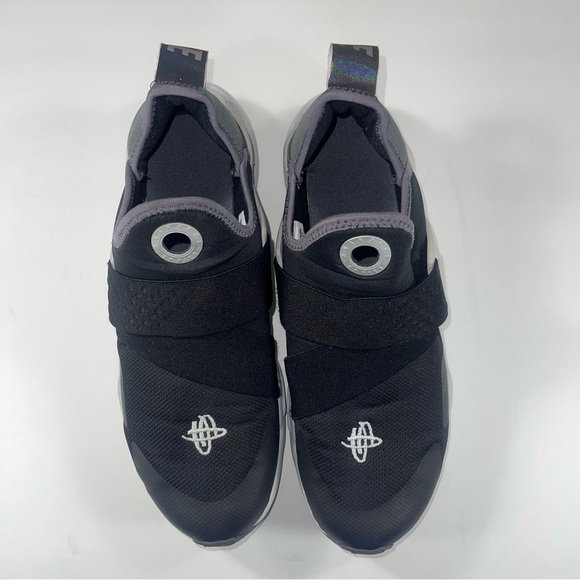 Nike Air Huarache Extreme GS Black Metallic Silver Size 7Y Women’s 8.5 - Picture 7 of 8